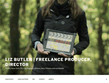 Tablet Screenshot of liz-butler.com